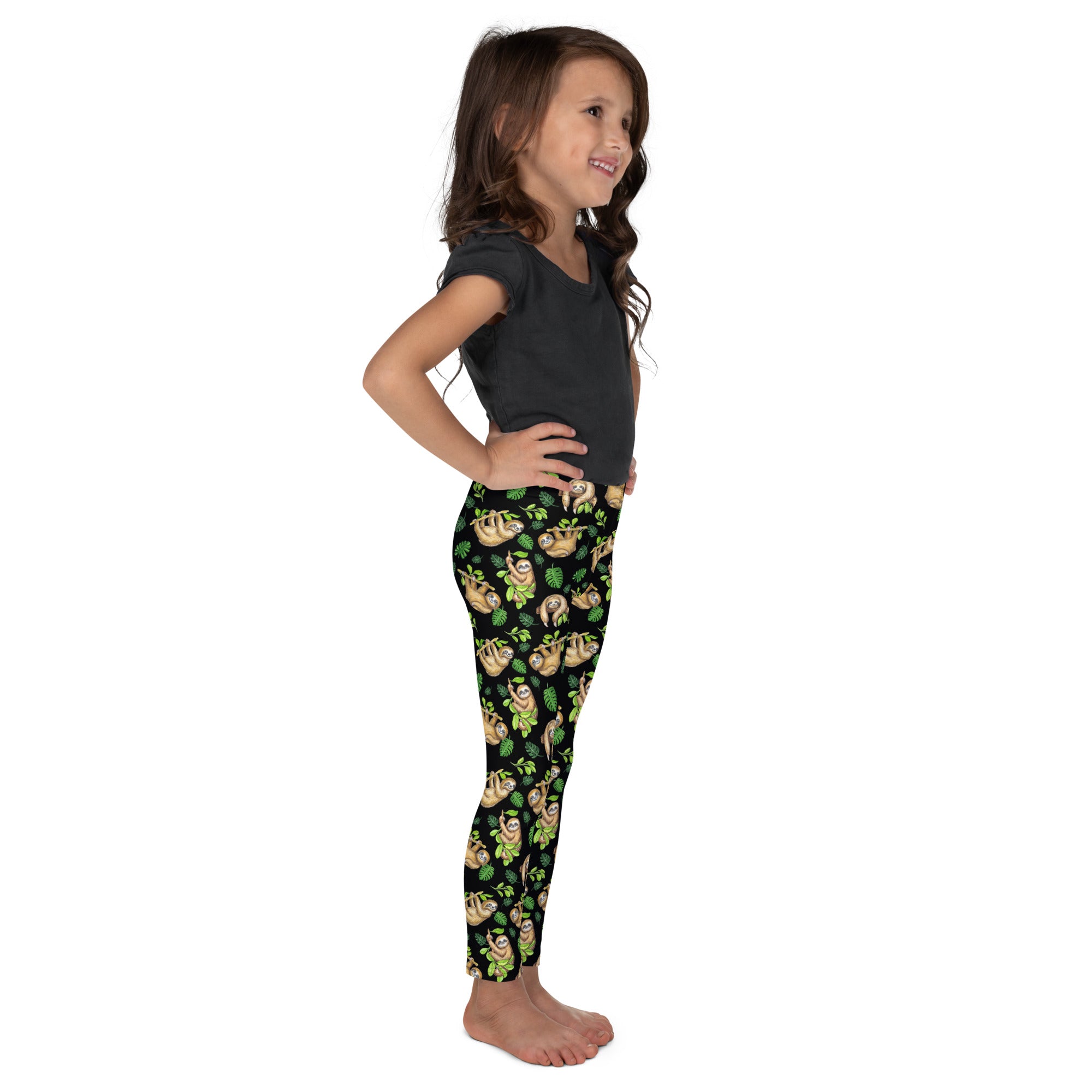 Happy Sloth Kids' Leggings (Ages 2 - 7)
